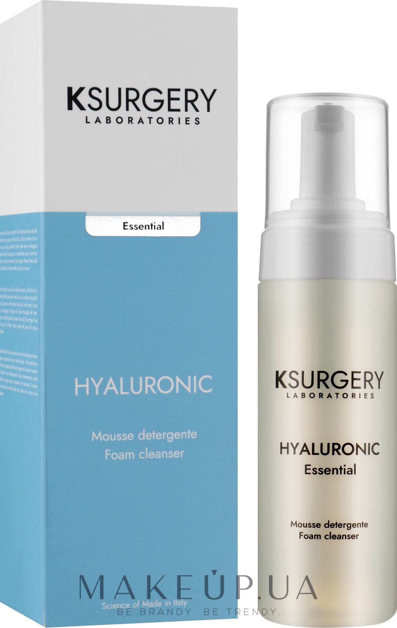 Пенка для умывания - K-Surgery Hyaluronic Essential Mousse Foam Cleanser — фото 170ml