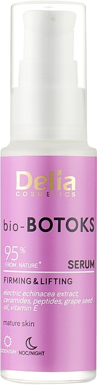 УЦЕНКА Укрепляющая и подтягивающая биосыворотка для лица - Delia bio-BOTOKS Firming & Lifting Serum * — фото N1