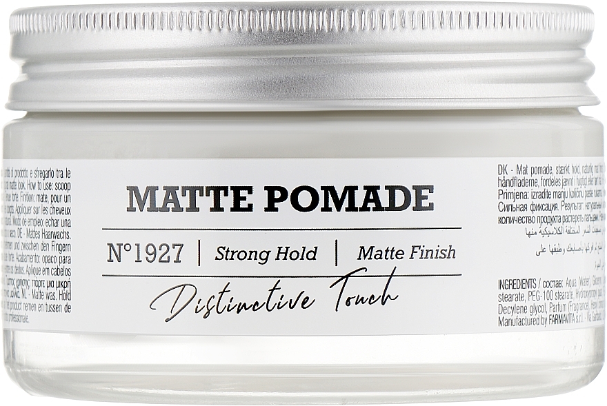 Матовий віск для волосся - FarmaVita Amaro Matte Pomade * — фото N1