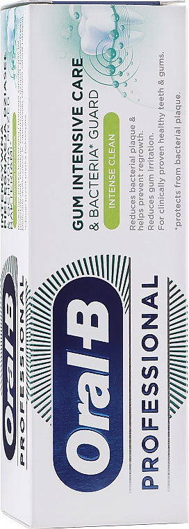 Зубная паста - Oral-B Gum Intensive Care & Bacteria Guard Toothpaste — фото N3
