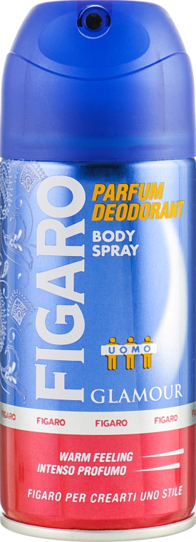 Дезодорант парфюмированный "Glamour" - Mil Mil Figaro Parfum Deodorant — фото N1