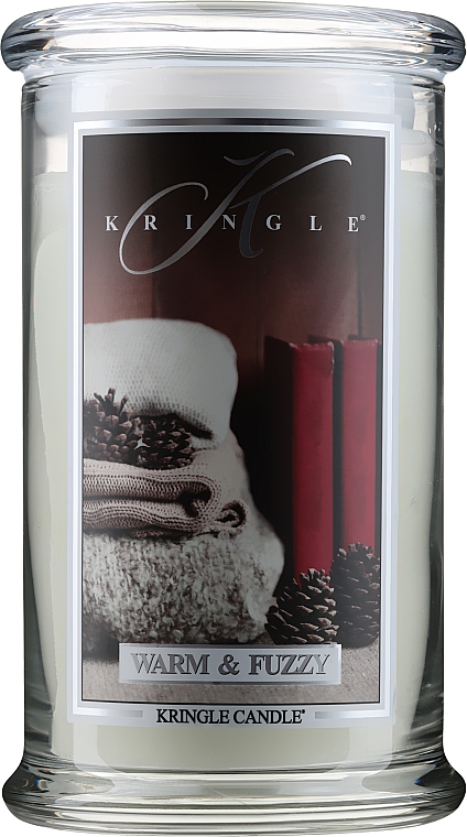 Ароматична свічка в банці - Kringle Candle Warm & Fuzzy — фото N2