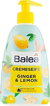Жидкое крем-мыло для рук "Имбирь и лимон" - Balea Cream Soap Ginger & Lemon — фото N2
