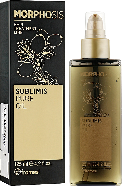Арганова олія для волосся - Framesi Morphosis Sublimis Pure Oil — фото N2