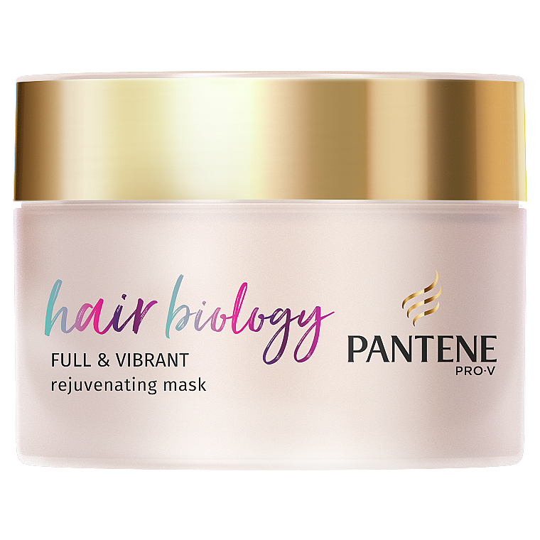 Бальзам-ополіскувач "Біологія волосся. Об'єм та сяяння" - Pantene Pro-V Hair Biology Full & Vibrant Mask — фото N2