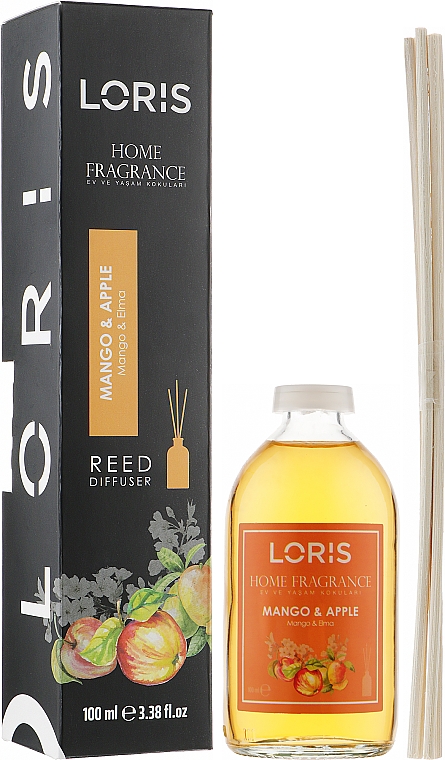 Аромадиффузор "Манго и яблоко" - Loris Parfum Home Fragrance Reed Diffuser