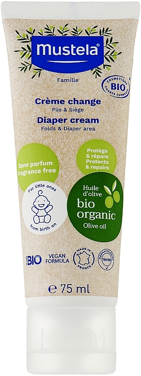 Крем під підгузок - Mustela Famille Diaper Cream — фото N1