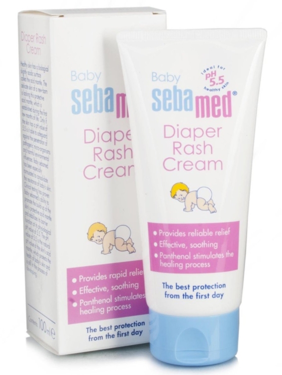 Крем під підгузник - Sebamed Baby Rash Cream — фото N1