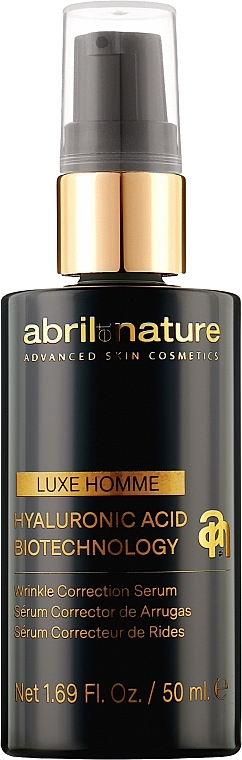 Сироватка для чоловіків - Abril et Nature Homme Hyaluronic Acid Biotechnology Serum — фото N1