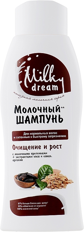 Шампунь "Очищения и рост" - Milky Dream Shampoo  — фото N2