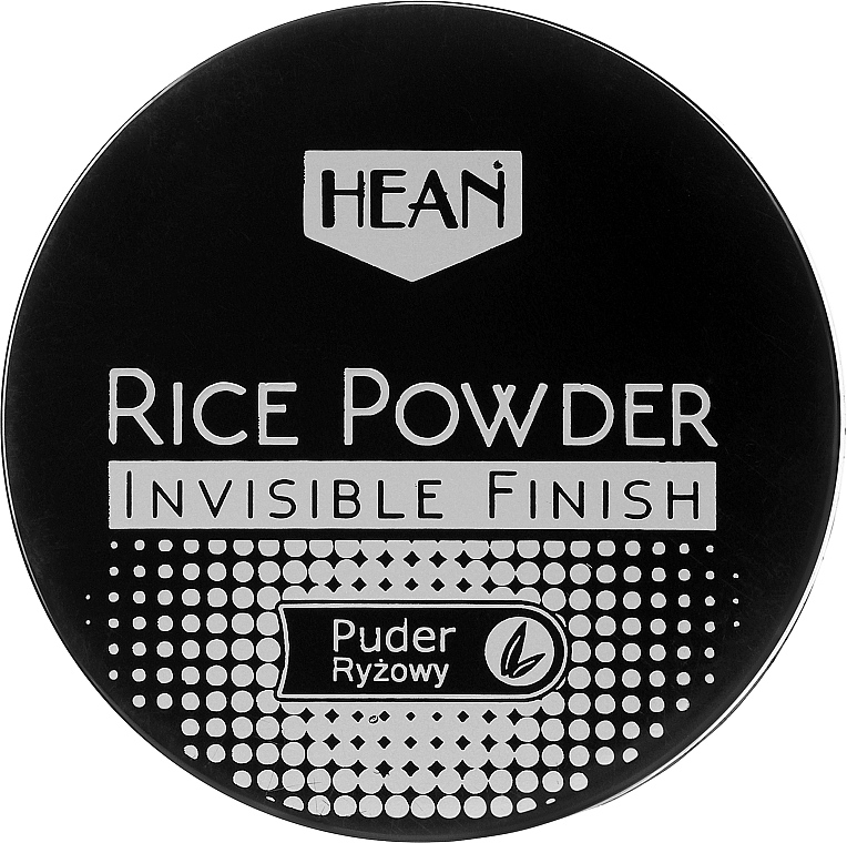 Пудра для лица, рисовая - Hean Rice Powder Invisible Finish