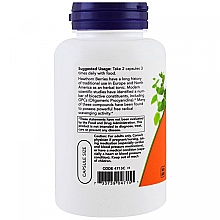 Харчова добавка "Ягоди глоду", 540 мг - Now Foods Hawthorn Berry Veg Capsules — фото N3
