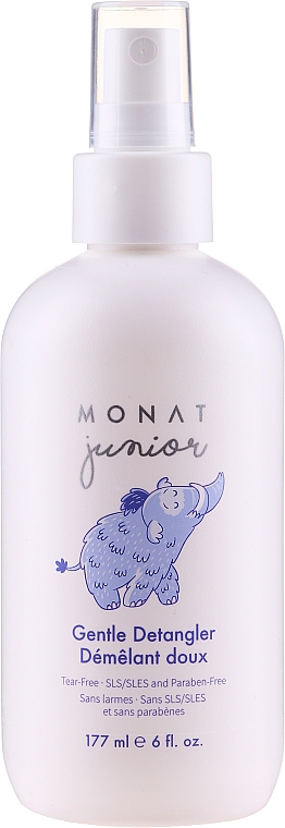 Розплутувальний спрей для волосся - Monat Junior Gentle Detangling Spray — фото N2