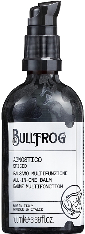 Bullfrog Agnostico Spiced All-In-One Balm - Многофункциональный бальзам для бороды — фото N1