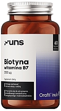 Парфумерія, косметика Дієтична добавка "Біотин і вітамін B7" - UNS Biotyna Vitamin B7