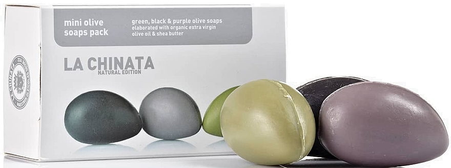Набір мила - La Chinata Mini Olive Soap Pack (soap/3x25gr) — фото N1