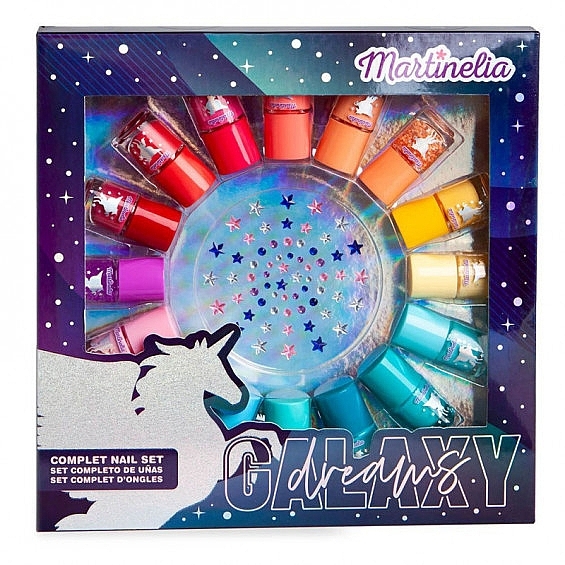 Набор, 17 продуктов - Martinelia Galaxy Dreams Complete Nail Set — фото N1