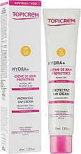 Захисний денний крем SPF50 - Topicrem Hydra + Protective Day Cream SPF50 — фото N2