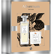 Allvernum Coffee & Amber - Набор (edp/50ml + candle/100g) — фото N1