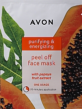Парфумерія, косметика Маска-плівка для обличчя "Очищення і заряд енергії" - Avon Purifying & energizing Face Mask