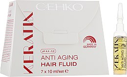 Духи, Парфюмерия, косметика Флюид с кератином для усталых волос - C:EHKO Keratin Anti Aging Hair Fluid