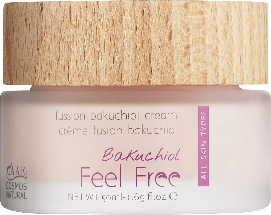 Антивіковий крем для обличчя з бакучіолом - Feel Free Bakuchiol Fusion Cream — фото N1