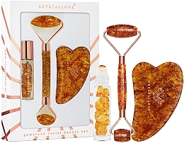 Парфумерія, косметика Набір - Crystallove Cognac Amber Beauty Set