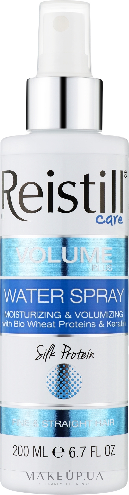 Спрей для волос "Увлажнение и объем" - Reistill Volume Plus Water Spray — фото 200ml