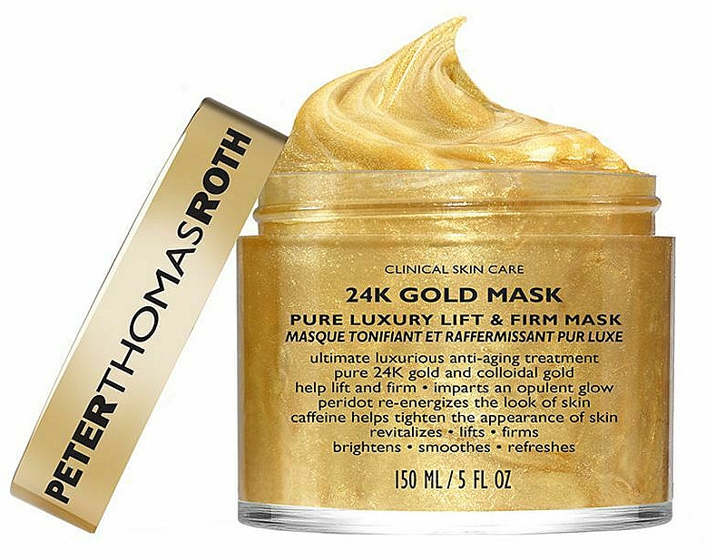 Маска для обличчя - Peter Thomas Roth 24k Gold Mask Pure Luxury Lift & Firm — фото N1