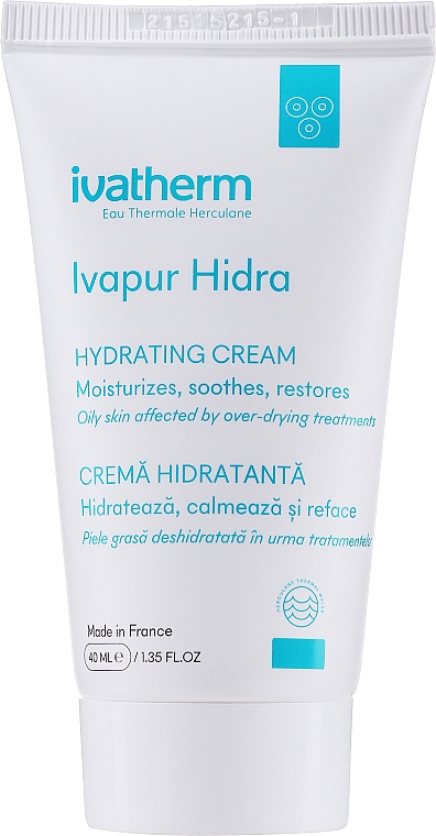 Ivapur зволожувальний крем для масної шкіри - Ivatherm Ivapur Hidra Cream — фото N1