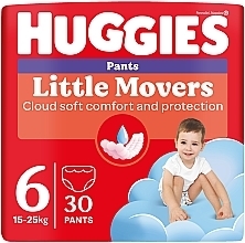 Духи, Парфюмерия, косметика Трусики-подгузники Pants 6 (15-25 кг), 30 шт - Huggies