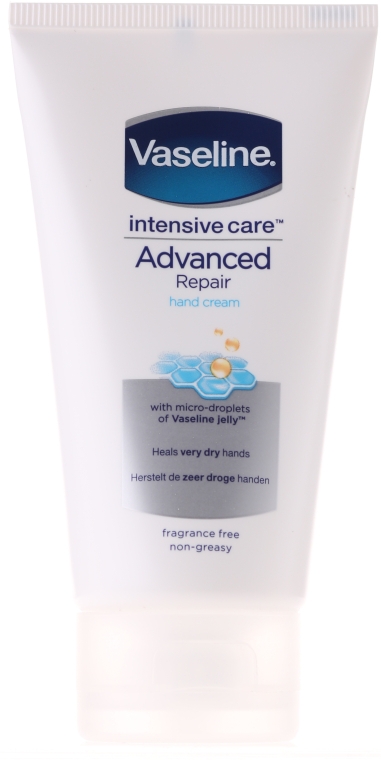 Крем для очень сухой кожи рук - Vaseline Intensive Care Advanced Repair Hand Cream — фото N1