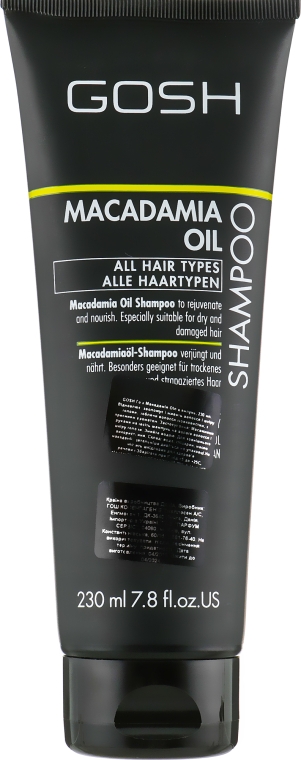 Шампунь для волос - Gosh Copenhagen Macadamia Oil Shampoo