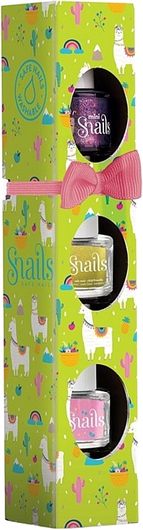 Набір лаків для нігтів - Snails Mini 3 Pack Lama (nail/polish/3x7ml) — фото N1