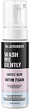 Пінка для інтимної гігієни з молочною кислотою й соком алое вера - Mr.Scrubber Wash Me Gently — фото N1