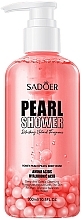 Парфумерія, косметика Гель для душу з персиком і перлами - Sadoer Pearl Shower Gel Peach