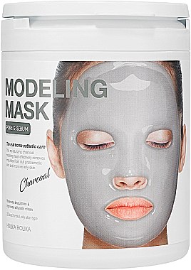 Альгинатная маска для лица - Holika Holika Modeling Mask Charcoal — фото N2