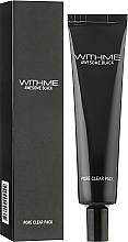 Маска для лица очищающая - WithMe Black Pore Clear Pack — фото N1