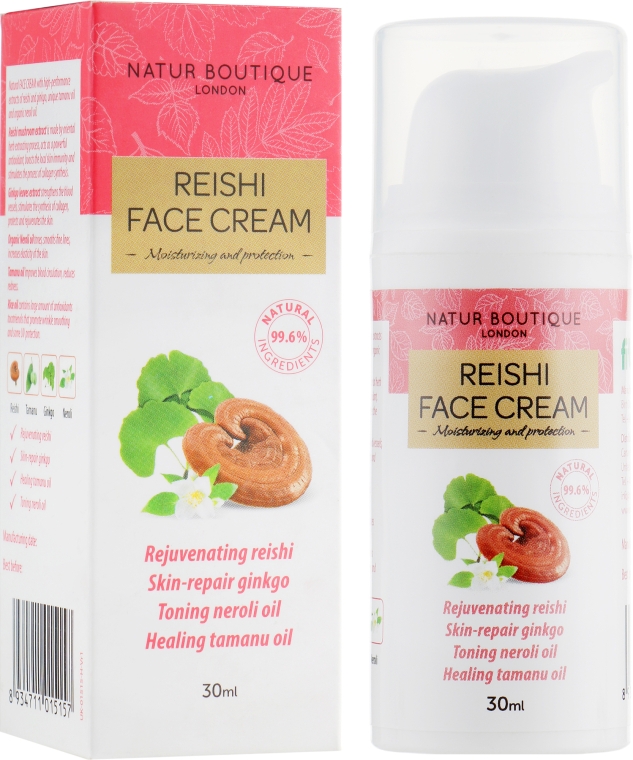 Крем для обличчя - Natur Boutique Reishi Face Cream — фото N1