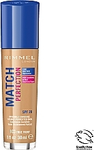 Тональний крем для обличчя - Rimmel Match Perfection Foundation — фото N2