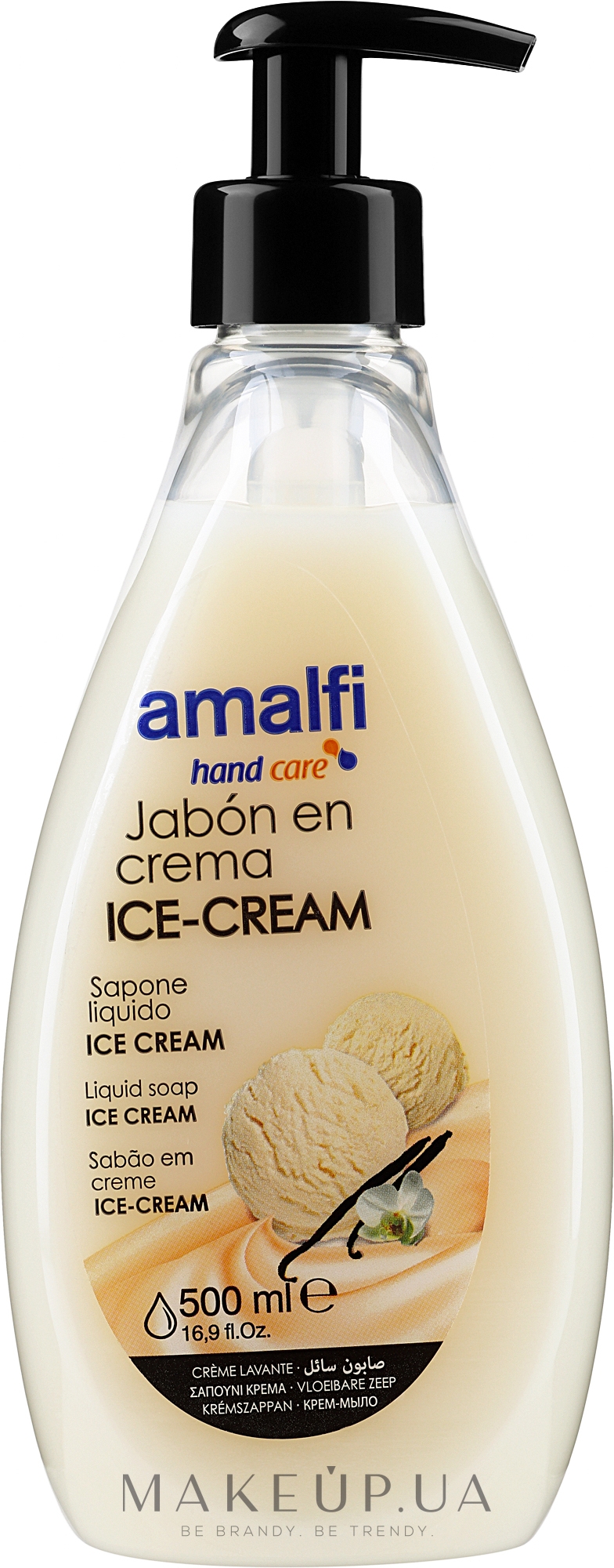 Мыло жидкое для рук "Мороженое" - Amalfi Hand Soap Ice Cream  — фото 500ml