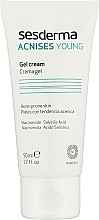 Крем-гель для молодої проблемної шкіри - SesDerma Laboratories Acnises Young Gel Cream — фото N4