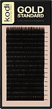 Духи, Парфюмерия, косметика Накладные ресницы Gold Standart B 0.03 (16 рядов: 12 мм) - Kodi Professional