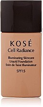 Духи, Парфюмерия, косметика Тональная основа - Kose Cell Radiance Illuminating Liquid Foundation