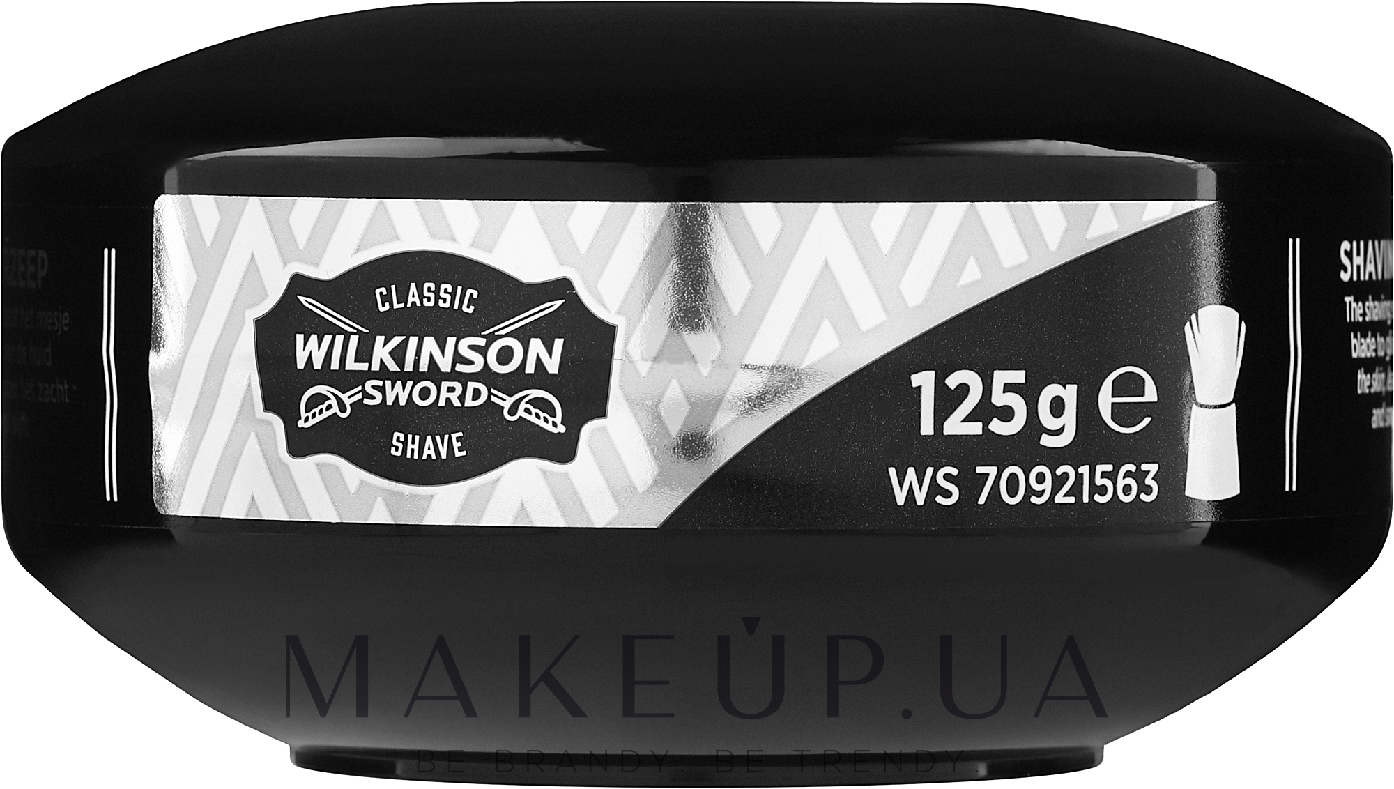 Мыло для бритья в пластиковой мыльнице - Wilkinson Sword Classic Shaving Soap — фото 125g