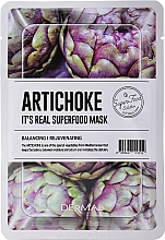 Балансувальна маска для обличчя - Dermal Superfood Artichoke — фото N1