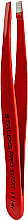 Пинцет для бровей - Staleks Pro Expert 11 Type 4 Red Te-11/4 — фото N1