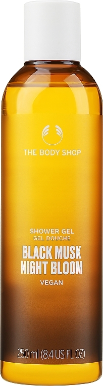 Парфюмированный гель для душа - The Body Shop Shower Gel Black Musk Night Bloom — фото N1