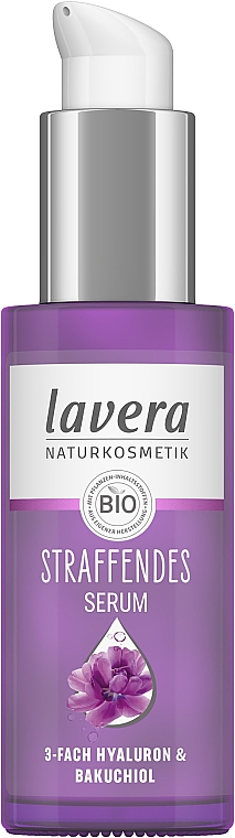 Сыворотка для лица с естественным эффектом лифтинга - Lavera Firming Serum — фото N2