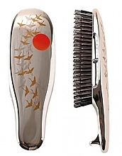 Массажная щетка для волос "Silver" - S-Heart-S Scalp Brush Makie — фото N1